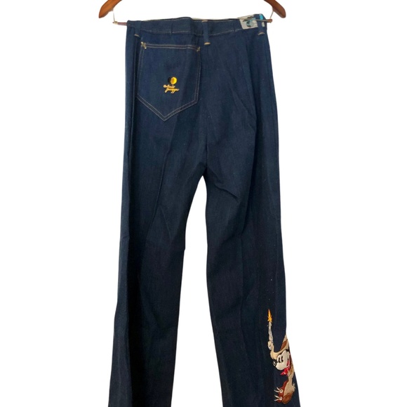 Vintage Antonio Guiseppe Mickey Full Denim Suit Pants and Jacket - Picture 6 of 11